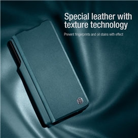 کیف کلاسوری نیلکین مدل QIN Leather Case مناسب برای گوشی موبایل سامسونگ Galaxy Z Fold3 / W22 5G/Fold 3 5G