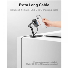 پایه نگهدارنده و شارژر مگسیف رومیزی ESR HaloLock Adjustable Wireless Charging Stand