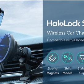 هولدر و شارژر وایرلس خودرو ESR Halolock Shift Wireless Car Charger