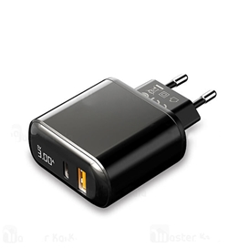 شارژر 20W مک دودو Mcdodo مدل CH-7171 بهمراه کابل لایتنینگ Type C