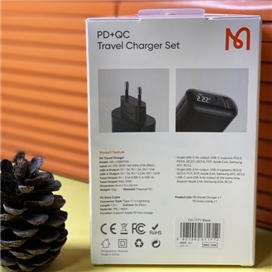 شارژر 20W مک دودو Mcdodo مدل CH-7171 بهمراه کابل لایتنینگ Type C