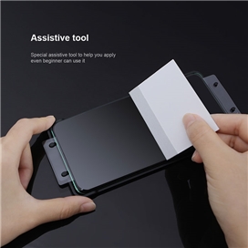 پک 2تایی محافظ صفحه خمیده تمام صفحه تمام چسب نیلکین Samsung Galaxy S22 5G Nillkin Impact Film Curved