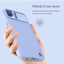 کاور نیلکین مدل CamShield Leather مناسب برای گوشی موبایل اپل IPhone 13