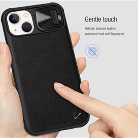 کاور نیلکین مدل CamShield Leather مناسب برای گوشی موبایل اپل IPhone 13