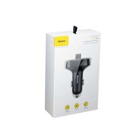 شارژر فندکی و پخش کننده بلوتوث بیسوس مدل T Type Bluetooth MP3 Charger CCALL-TM01