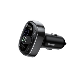 شارژر فندکی و پخش کننده بلوتوث بیسوس مدل T Type Bluetooth MP3 Charger CCALL-TM01