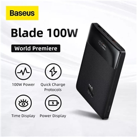 پاور بانک 20000 میلی آمپر BASEUS POWERBANK BLADE SERIES PPBL000101 100W