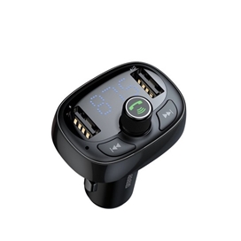 شارژر فندکی و پخش کننده بلوتوث بیسوس مدل T Type Bluetooth MP3 Charger CCALL-TM01