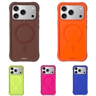 قاب برند یانگ کیت پشت رنگی مدل Youngkit Macarons Silicone Case مناسب برای Apple iPhone 17 Pro Max