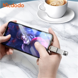 مبدل اوتی‌جی آیفون یواس‌بی به لایتنینگ مک‌دودو MCDODO OTG USB-A 3.0 To Lightning Mini OTG Adapter OT-8600