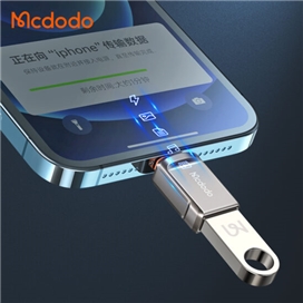 مبدل اوتی‌جی آیفون یواس‌بی به لایتنینگ مک‌دودو MCDODO OTG USB-A 3.0 To Lightning Mini OTG Adapter OT-8600
