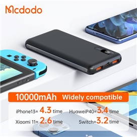 پاوربانک سوپر شارژ 22.5 وات مک دودو مدل Mcdodo MC-6041 ظرفیت 10000 میلی آمپر