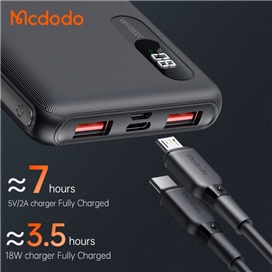 پاوربانک سوپر شارژ 22.5 وات مک دودو مدل Mcdodo MC-6041 ظرفیت 10000 میلی آمپر