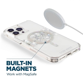 قاب آیفون 14 پرو مکس برند کیس میت مدل Case-Mate a touch of pearl with magsafe