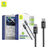 کابل شارژ برند بلو مدل Blueo Braided PD Fast Sharging USB-C cable