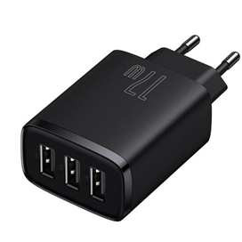 شارژر دیواری توان 17 وات بیسوس Baseus Compact Charger 3U EU CCXJ02010