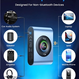 گیرنده بلوتوث جویروم Joyroom JR-CB1 Bluetooth Wireless Receiver for Car