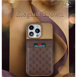 قاب چرمی جاکارتی پولو Polo مدل HULDA مناسب برای Apple iPhone 14 Plus