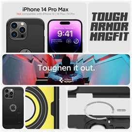 قاب اسپیگن مدل Spigen Tough Armor MAG Case مناسب برای Apple iPhone 14 Pro Max