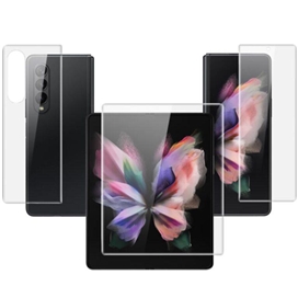 محافظ صفحه نمایش بوف مدل Hydrogel مناسب برای گوشی موبایل سامسونگ Galaxy Z Fold 4 به همراه محافظ پشت گوشی