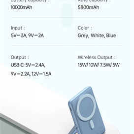پاور بانک مک دودو Mcdodo مگسیف 10000 mAh مدل MC-0690