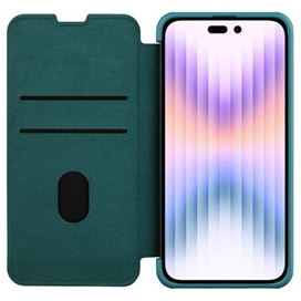 کیف کلاسوری نیلکین مدل Qin Pro Plain Cloth مناسب برای گوشی موبایل اپل iPhone 14 Pro Max