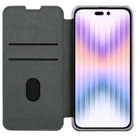 کیف کلاسوری نیلکین مدل Qin Pro Plain Cloth مناسب برای گوشی موبایل اپل iPhone 14 Pro Max