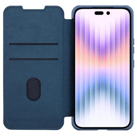 کیف کلاسوری نیلکین مدل Qin Pro Plain Cloth مناسب برای گوشی موبایل اپل iPhone 14 Pro Max