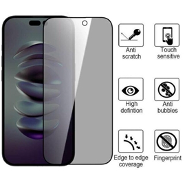 محافظ صفحه نمایش حریم شخصی بوف مدل Pry مناسب برای گوشی موبایل اپل iPhone 14 Pro Max
