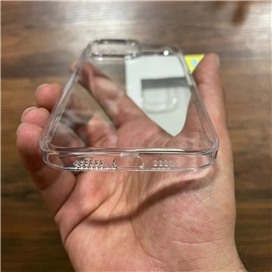 قاب کریستالی پشت طلقی دکمه فلزی BLUEO بلو مناسب برای Apple iPhone 14 Pro Max