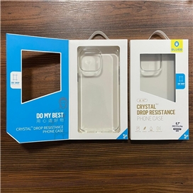 قاب کریستالی پشت طلقی دکمه فلزی BLUEO بلو مناسب برای Apple iPhone 14 Pro