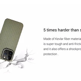 قاب برند کی دوو K-DOO مدل کولار Kevlar برای گوشی آیفون Apple iPhone 14