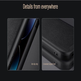کاور نیلکین مدل CamShield Leather S Case مناسب برای گوشی موبایل اپل iPhone 14 Pro Max