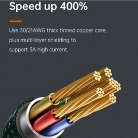 کابل تبدیل USB-C به لایتنینگ مک دودو مدل CA-9962 طول 1.8 متر توان 20 وات