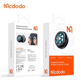 شارژر وایرلس و فن خنک کننده مگنتی مک دودو 15 وات MCDODO Magnetic Radiator CH-2120