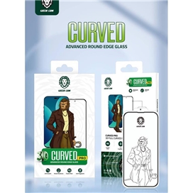 محافظ صفحه نمایش گرین مدل 3D Curved Pro مناسب برای گوشی موبایل اپل iPhone 14 Pro