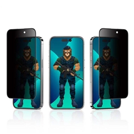 محافظ صفحه نمایش حریم شخصی گرین مدل 3D Pv-Pet Pro مناسب برای گوشی موبایل اپل iPhone 14 Pro