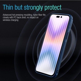 کاور نیلکین مدل Textured S Case مناسب برای گوشی موبایل اپل iPhone 14 Pro