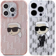قاب برند کارل لاگرفلد مدل  Karl Lagerfeld Glitter مناسب برای Apple iPhone 16 Pro Max