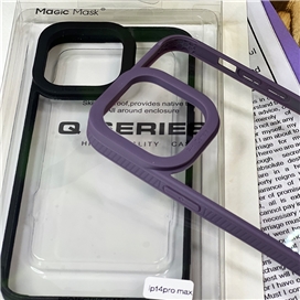 قاب مجیک ماسک Magic Mask مدل Pro Cam دور لنز برجسته مناسب برای Apple iPhone 14 Pro Max