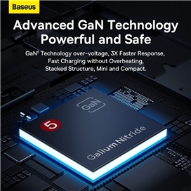 شارژر و چندراهی برق سوپر فست شارژ 67واتی بیسوس Baseus GaN 5 Pro Desktop CCGP110001