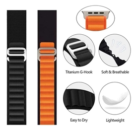 بند جیتک مدل Alpine Loop Designer Edition برای اپل واچ 44/45/49mm