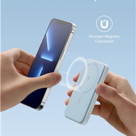 پاوربانک بی سیم مگنتی مگ سیف 5000 برند انکر مدل A1610 Anker 621 Magnetic Battery (MagGo)