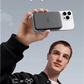 پاوربانک بی سیم مگنتی مگ سیف 5000 برند انکر مدل A1610 Anker 621 Magnetic Battery (MagGo)