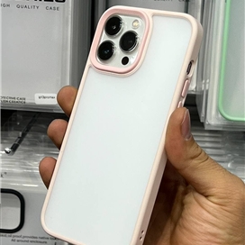 قاب پشت شفاف برند مجیک ماسک Magic Mask مدل کیو سریز Q Series دور لنز دار برای گوشی  iPhone 13 Pro