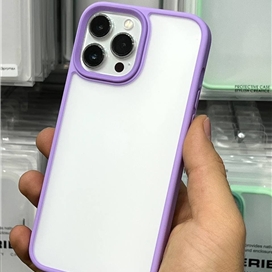 قاب پشت شفاف برند مجیک ماسک Magic Mask مدل کیو سریز Q Series دور لنز دار برای گوشی  iPhone 13 Pro