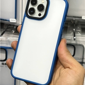 قاب پشت شفاف برند مجیک ماسک Magic Mask مدل کیو سریز Q Series دور لنز دار برای گوشی  iPhone 13 Pro