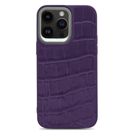 قاب برند کجسا Kajsa مدل Croco Pattern Leather مناسب برای Apple iPhone 14 Pro