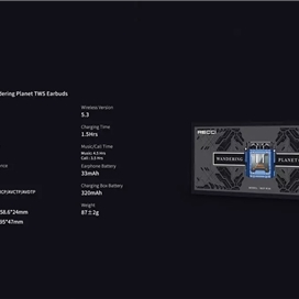 هندزفری بی سیم رسی Recci Wandering Planet Wireless Earphone REP-W36