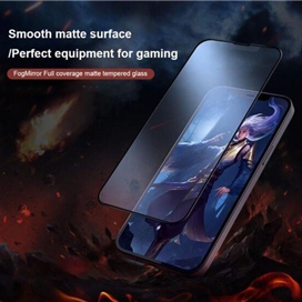 محافظ صفحه نمایش مات نیلکین مدل Fog Mirror Matte مناسب برای گوشی موبایل اپل iPhone 13 Pro Max